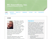 Tablet Screenshot of mlinnovations.com